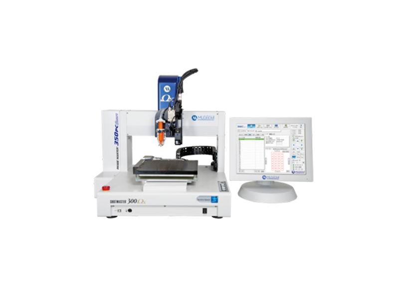 智能视觉半自动点胶机